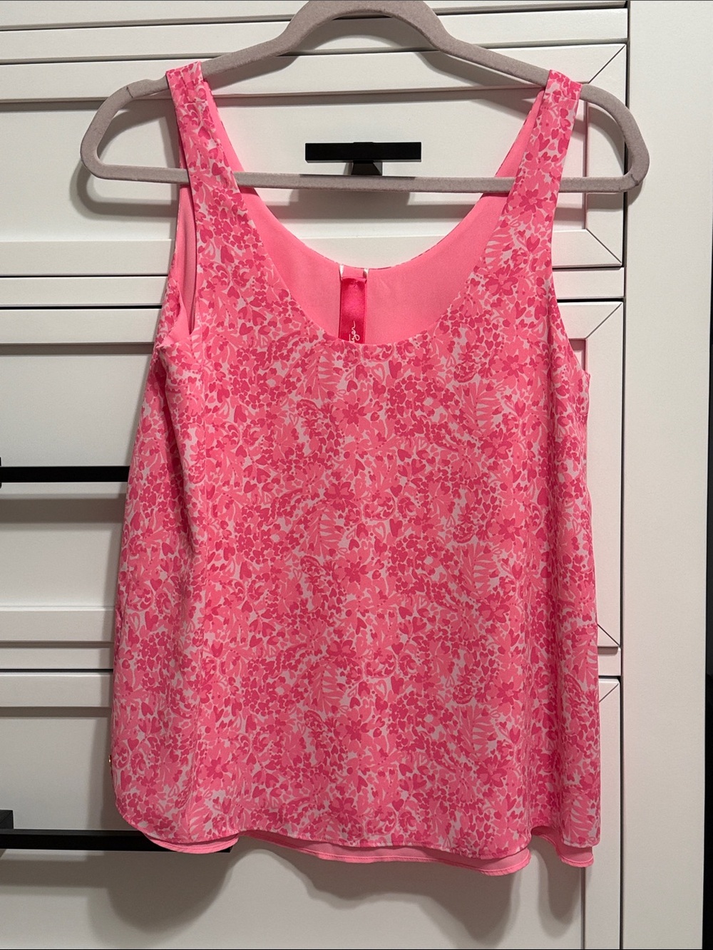 Lilly Pulitzer Reversible Florin Straight Hem Tank